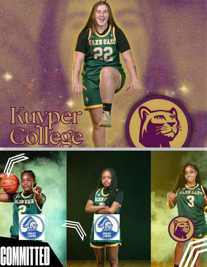 Four members of Glen Oaks women’s basketball team moving on